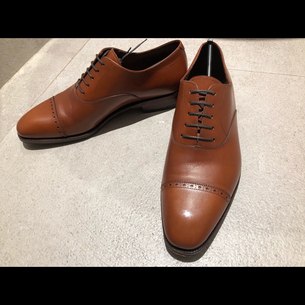 Carmina shoemaker Cap-Toe Oxfords